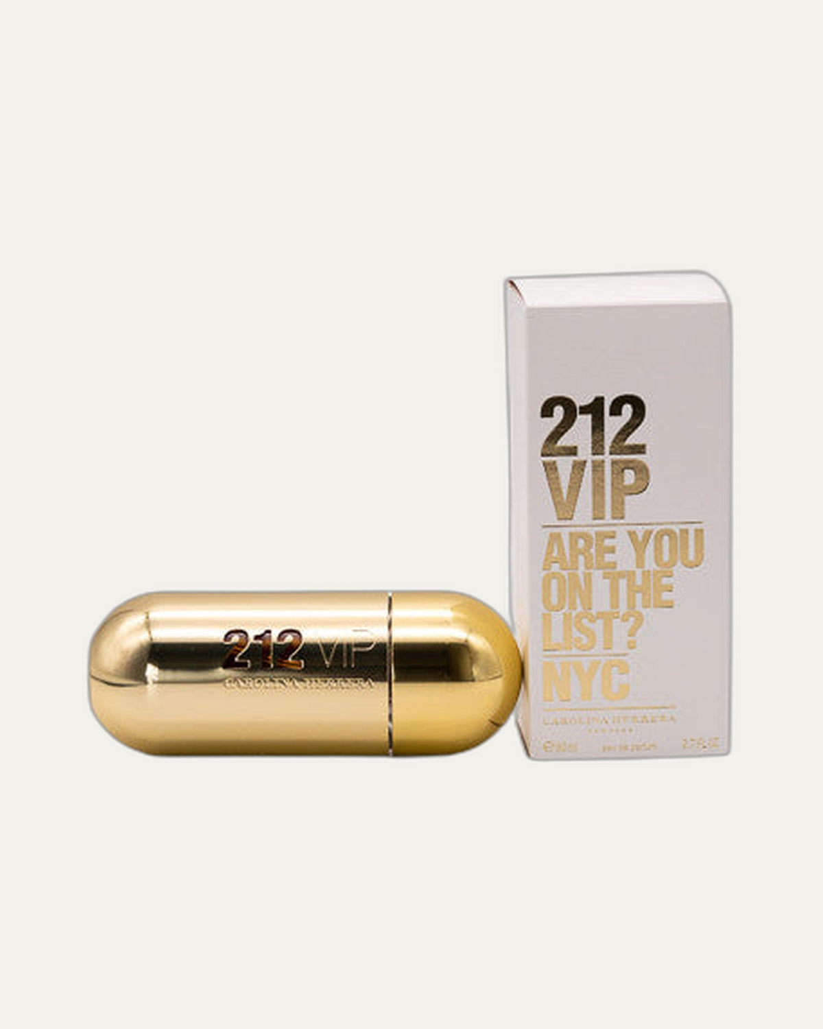 Carolina Herrera 212 VIP perfume bottle