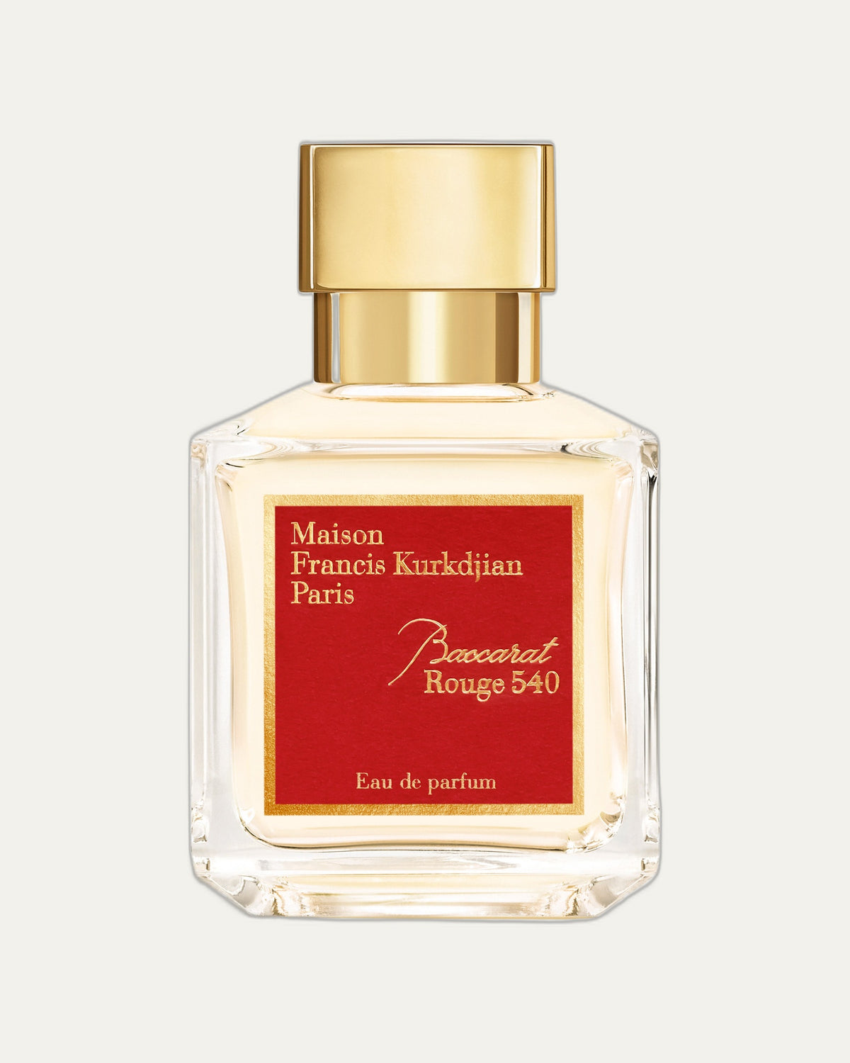Maison Francis Kurkdjian Baccarat Rouge 540 perfume bottle