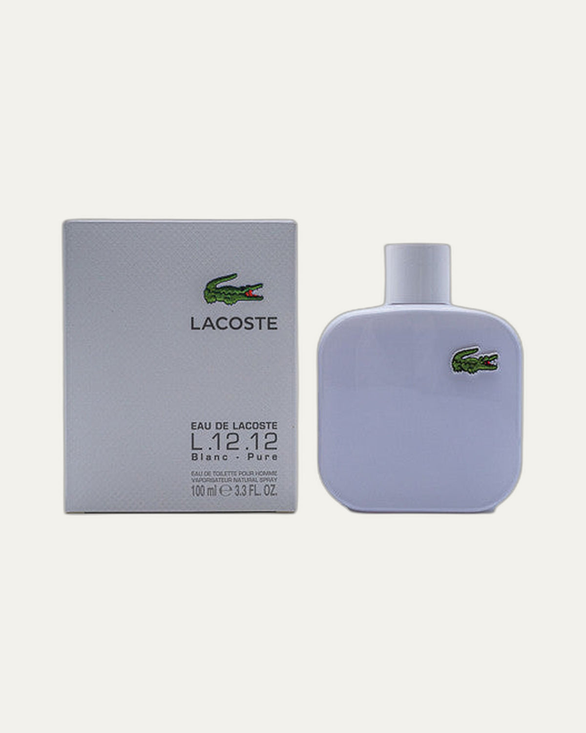 Lacoste Eau de Lacoste L.12.12 Blanc perfume bottle