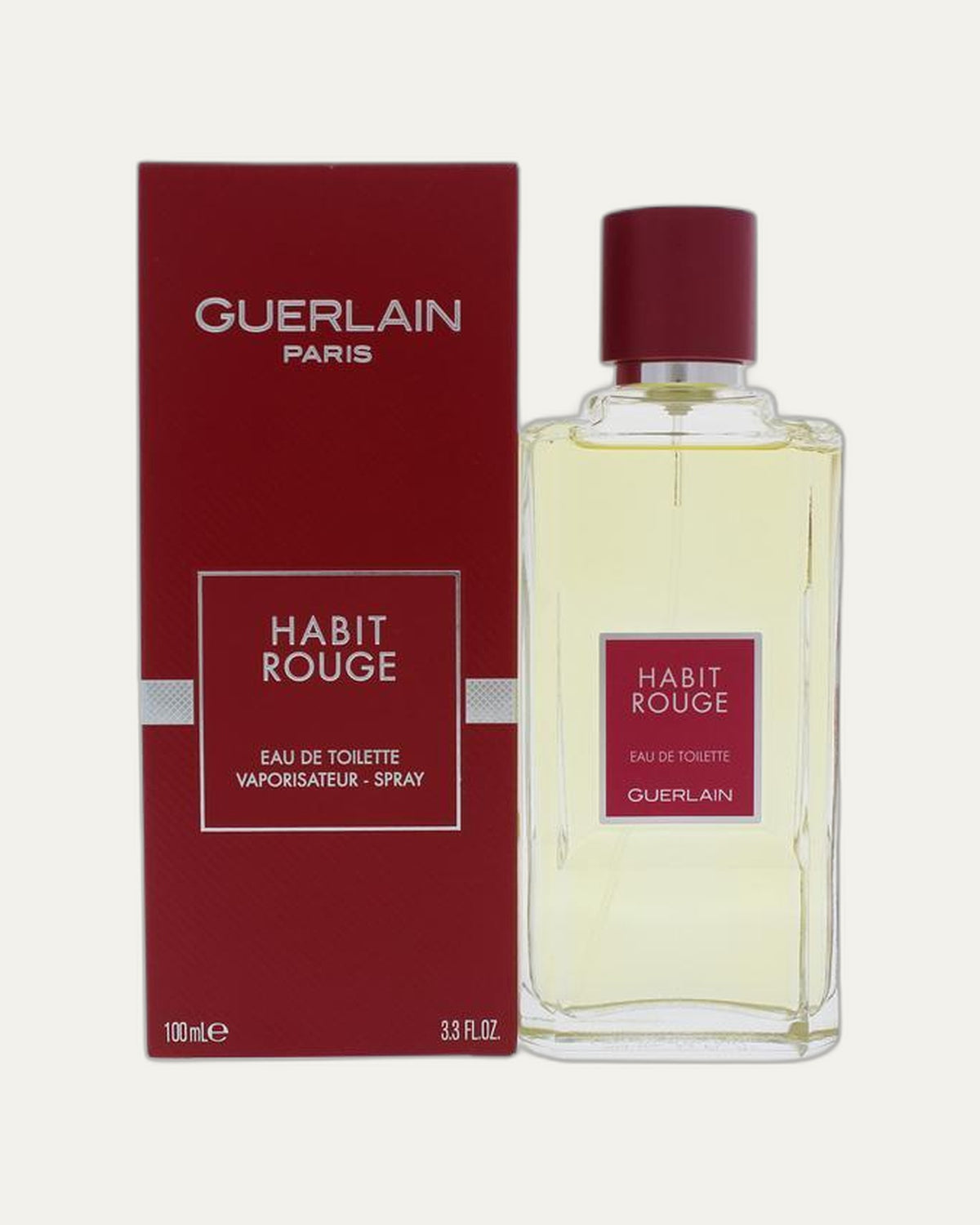 Guerlain Habit Rouge perfume bottle