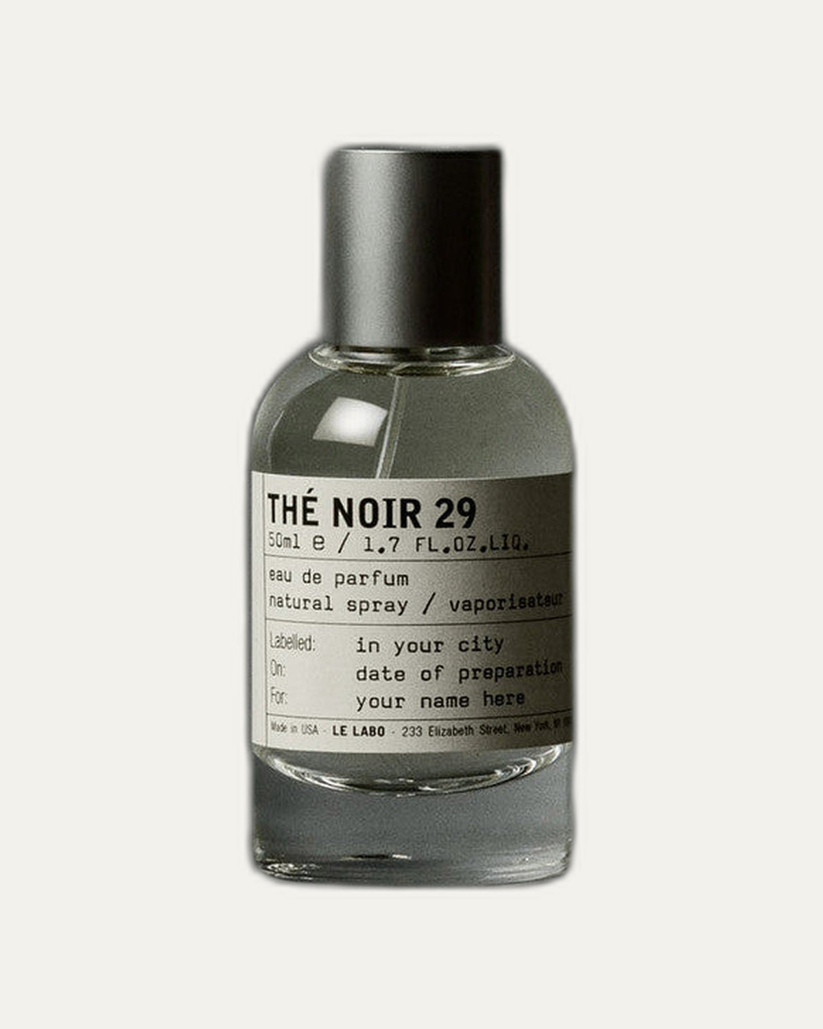 Le Labo The Noir 29 perfume bottle
